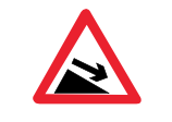 Steep hill downwards